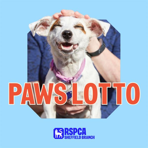 RSPCA Sheffield, Paws Lotto logo